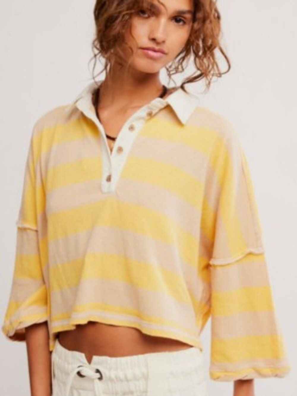 (FP-95) Free People Auggie Tee
